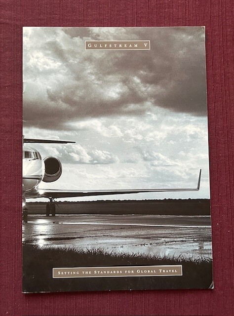Gulfstream V 1995 Brochure