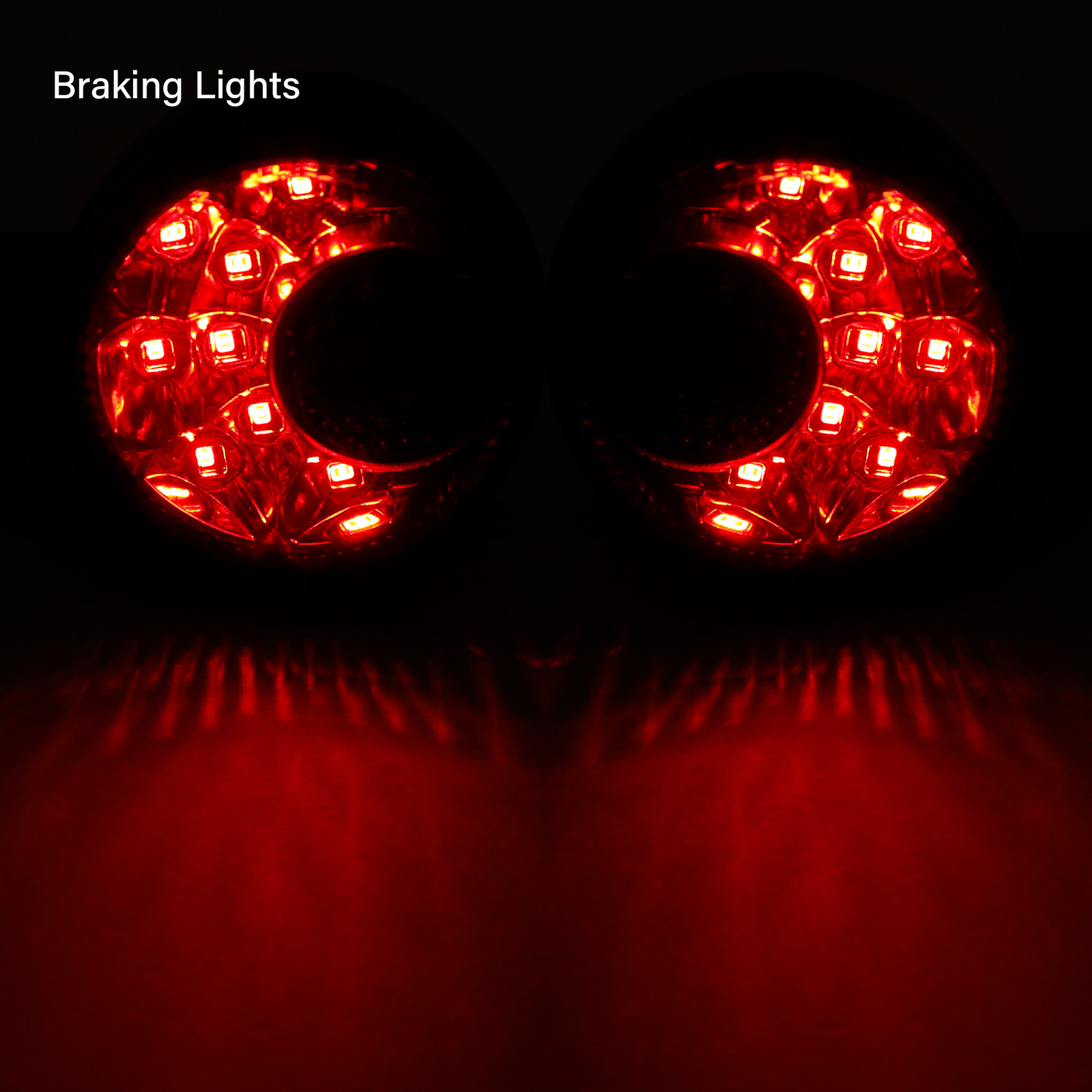 Rear Turn Signals LED Light Smoke Fit For Harley Sportster XL 883 1200 1992-2022