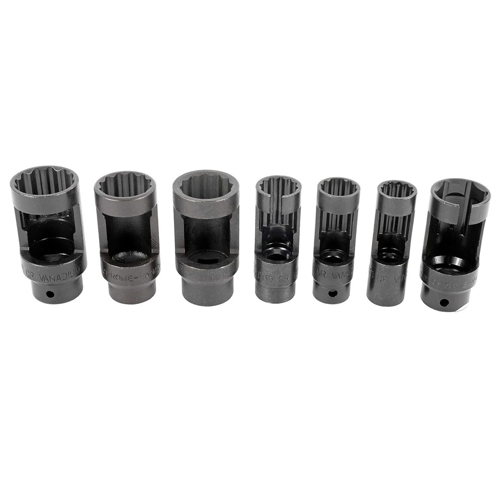 21 Piece O2 Sensor Socket Set Universal Oxygen Sensor Removal Install Tools Set