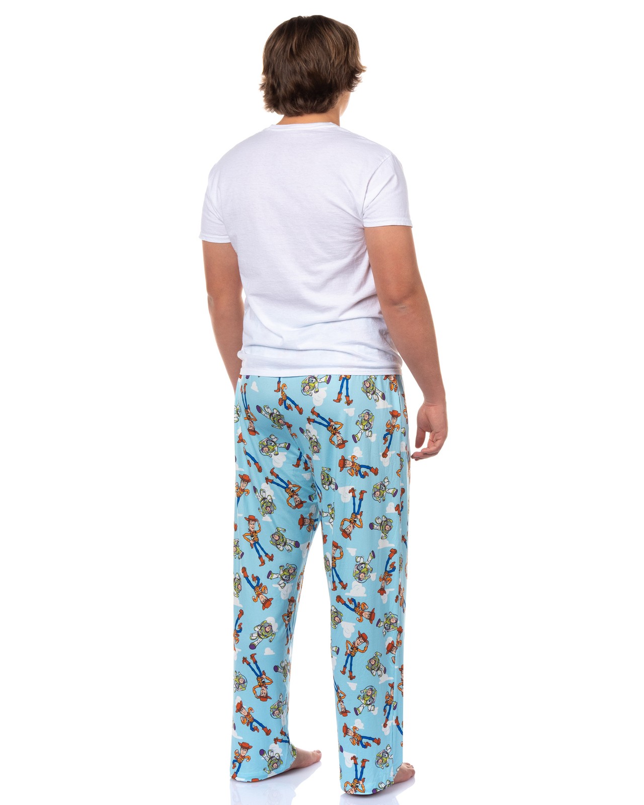 Toy Story Pajamas Men's Woody & Buzz Cloud AOP Lounge Pants