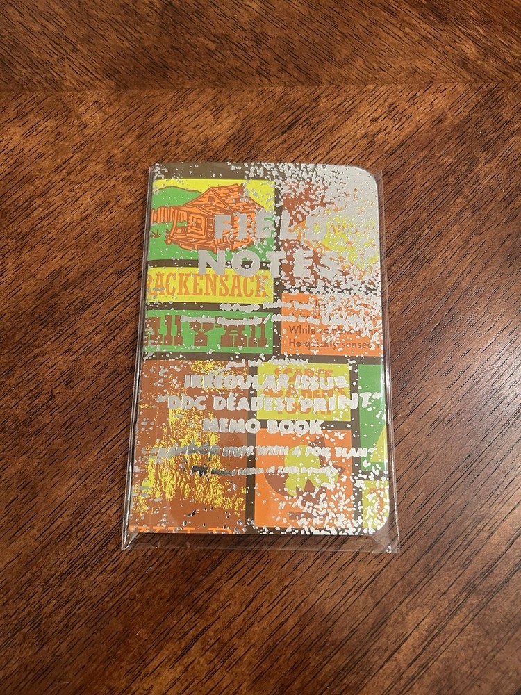 Field Notes Single Notebook DDC Deadest Print