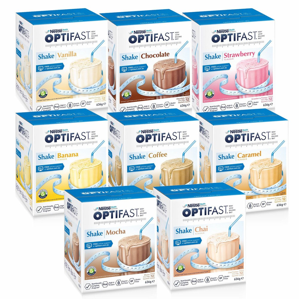 Optifast ProteinPlus Chocolate Flavour Shake Sachet 10x63g