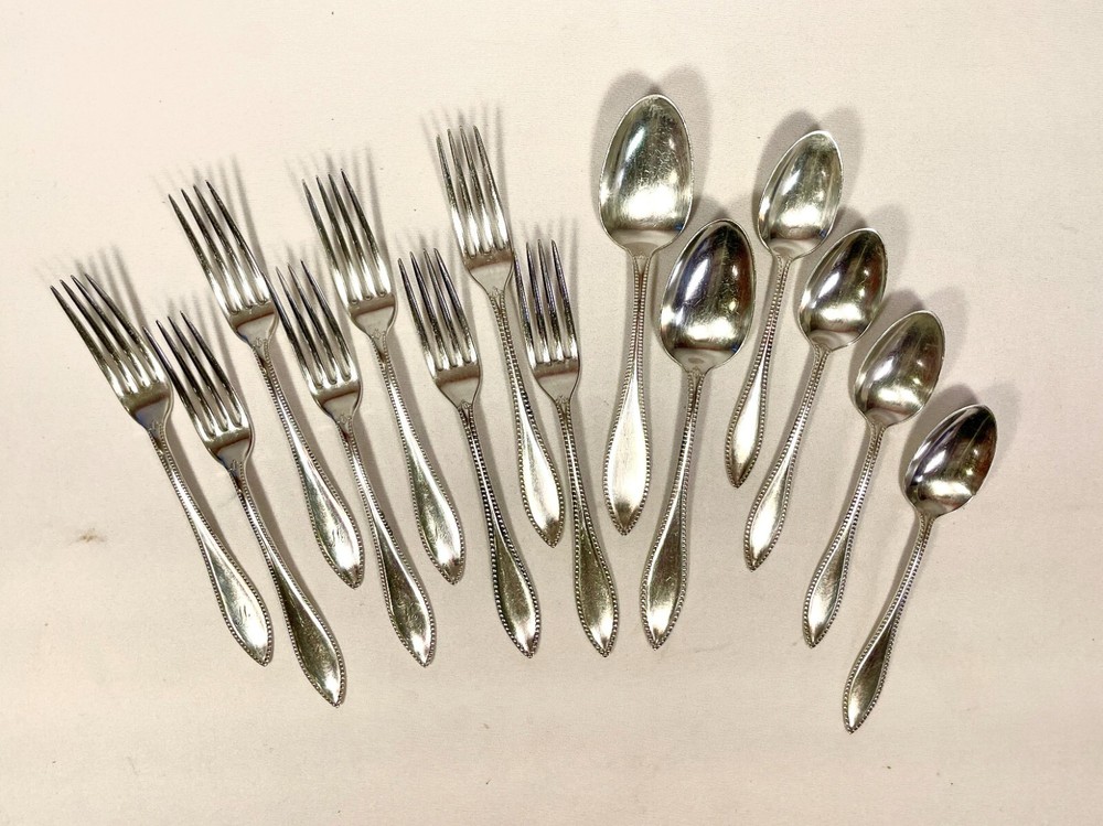 Vintage, 1847 Rogers & Bros, Silverplate Flatware, 1895 Vesta Pattern