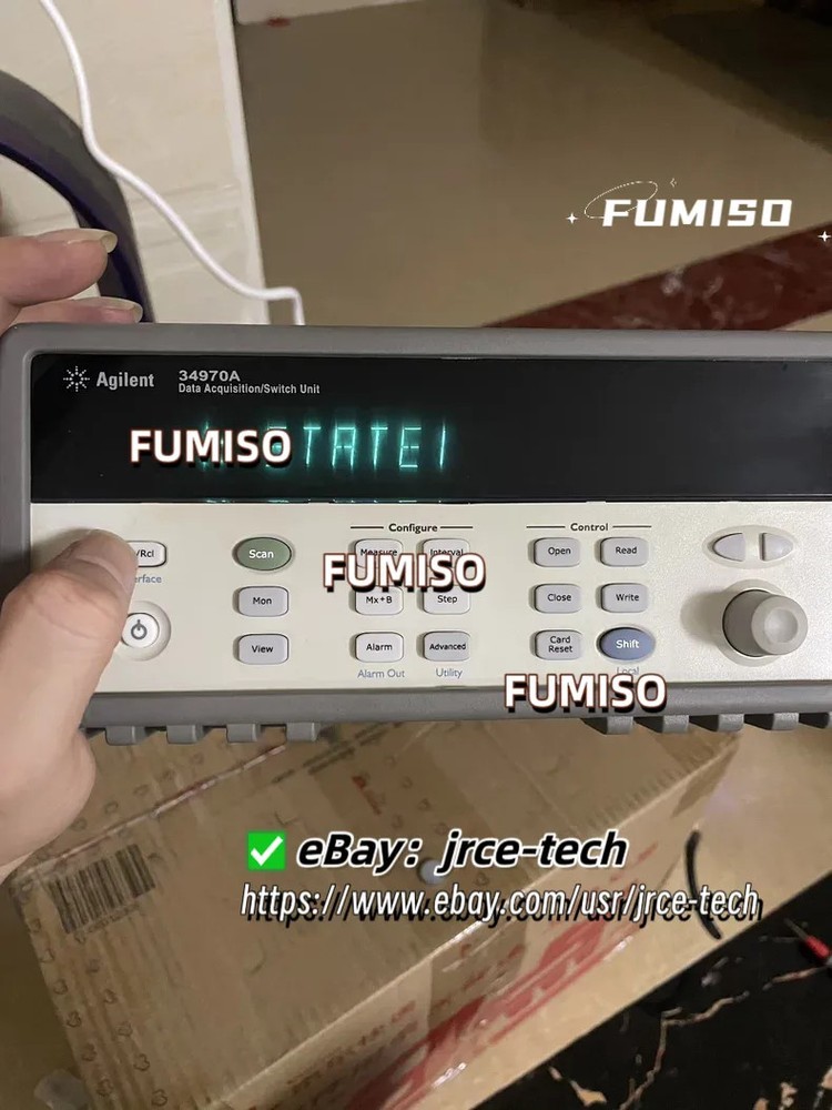 Agilent 34970A Data Acquisition Switch**jrc
