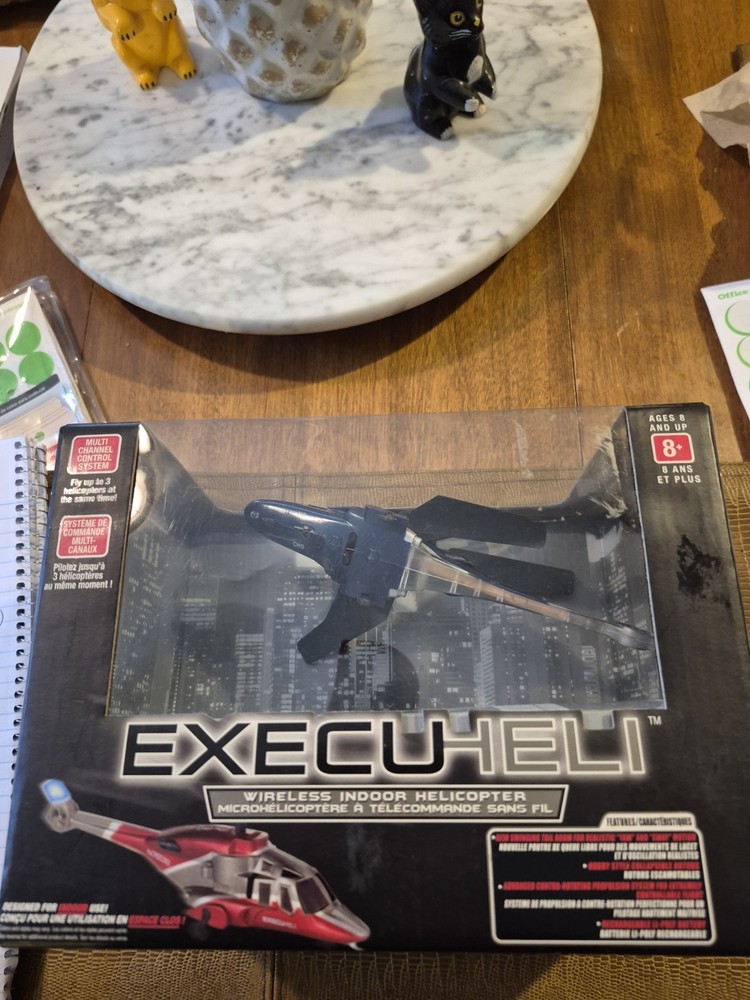 🚁🚁Execuheli Wireless Indoor Helicopter NIB🚁🚁