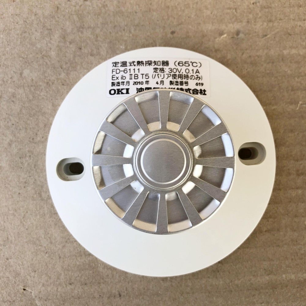 OKI FD-6111 HEAT DETECTOR CONSTANT TEMPERATURE 65C