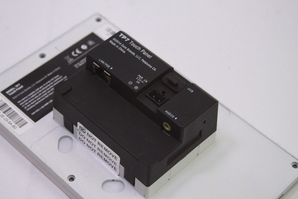 TP7 Touch Screen Control Panel Core Brands White TESTED