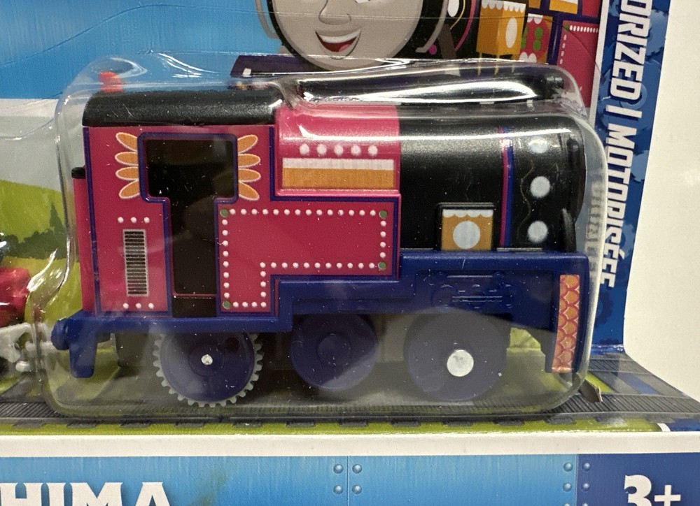 Thomas & Friends Trackmaster Motorized Ashima Engine & Car NEW