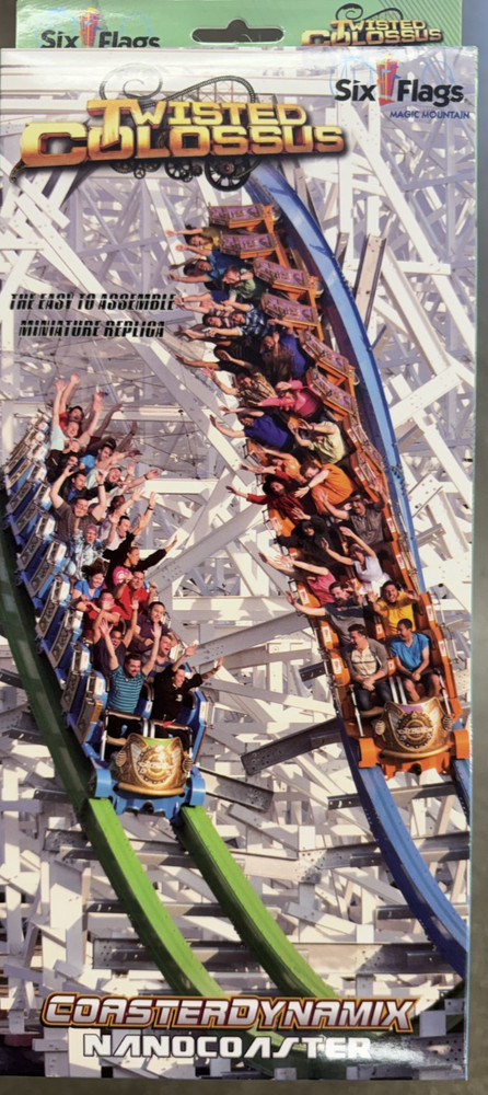 Six Flags Magic Mountain Twisted Colossus NanoCoaster Coasterdynamix Collectible