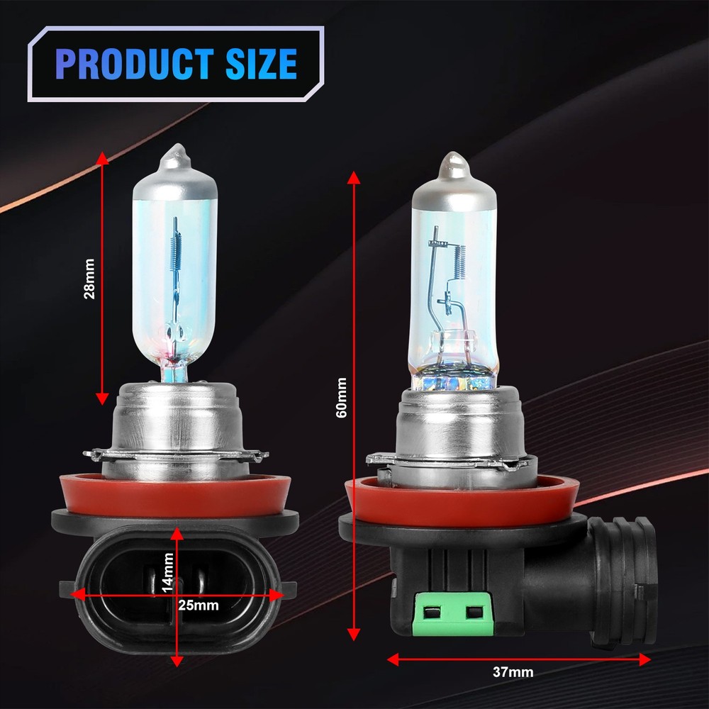 4pcs Halogen Headlight Bulbs High Low Beam Combo For Chevy Silverado 1500 07-15