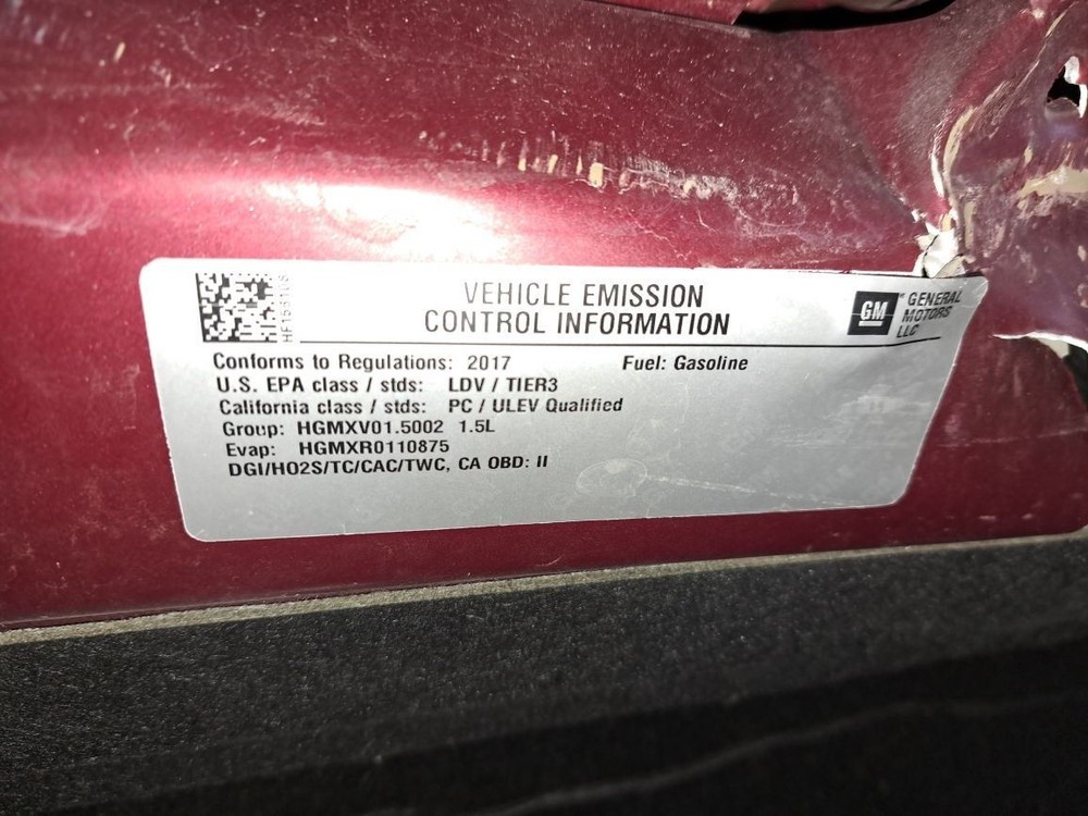 Rear 2017 Malibu Camera/Projector Sku#4169803