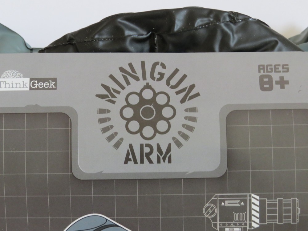 THINKGEEK Inflatable Minigun ARM ! Tested