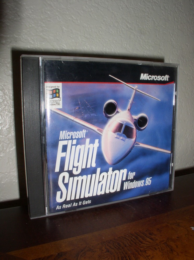 Microsoft Flight Simulator for Windows 95 (CD, CD Key, No Manuals)