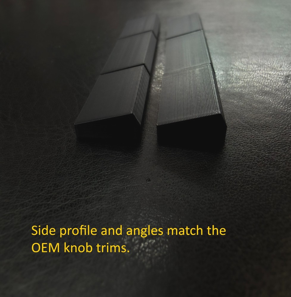 3D printed replacement knobs /Trim for Yamaha KX-1200 / C-300 Tape decks