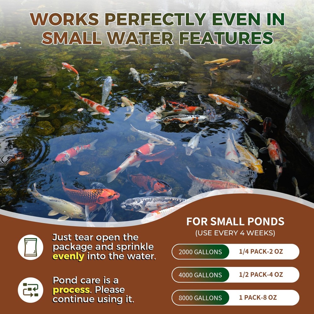 Dr.Raifya’s Muck Reducer Pellets 6 LB - Natural Pond Sludge Solution, Experience