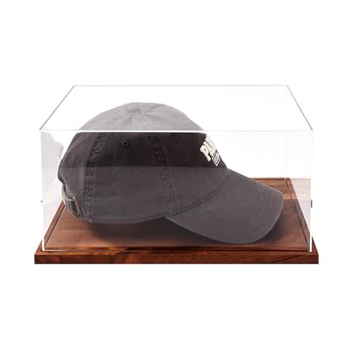 Hat Display Case, No Assembly Required Clear Acrylic Baseball Cap 1 Pack Cap