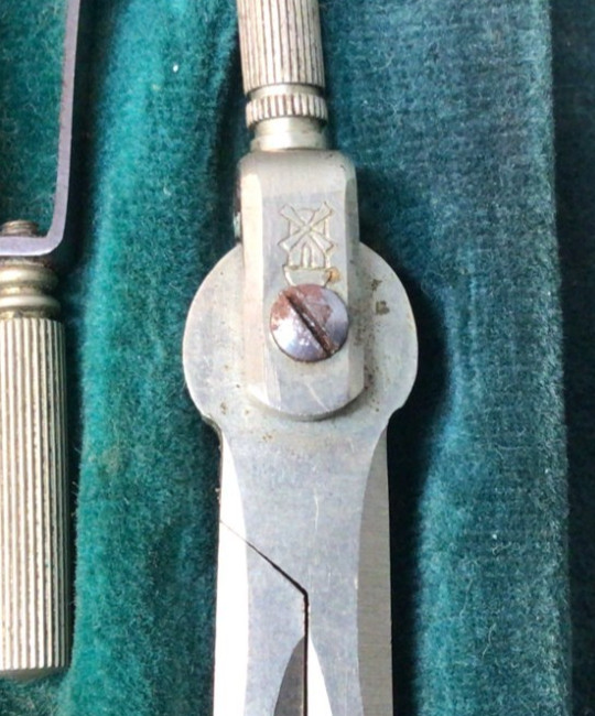 Complete 1920's Eichmuller & Co S-II Technical Drafting Set w/Orig. Case