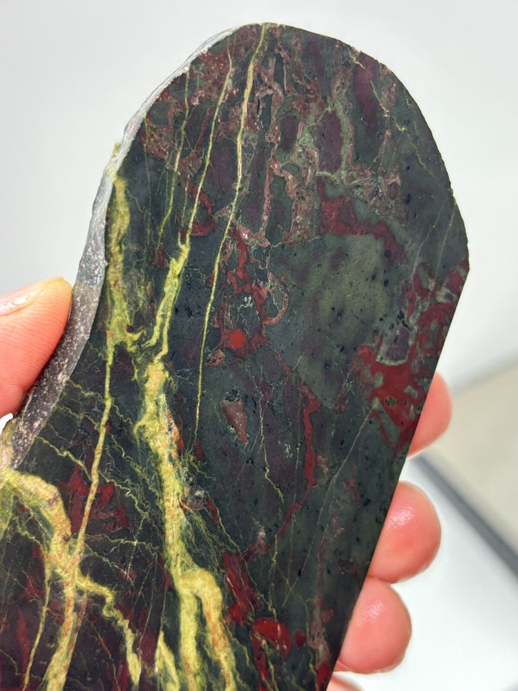 Unique Washington State Jasper Slab Cabbing Lapidary Combo Ship Avail