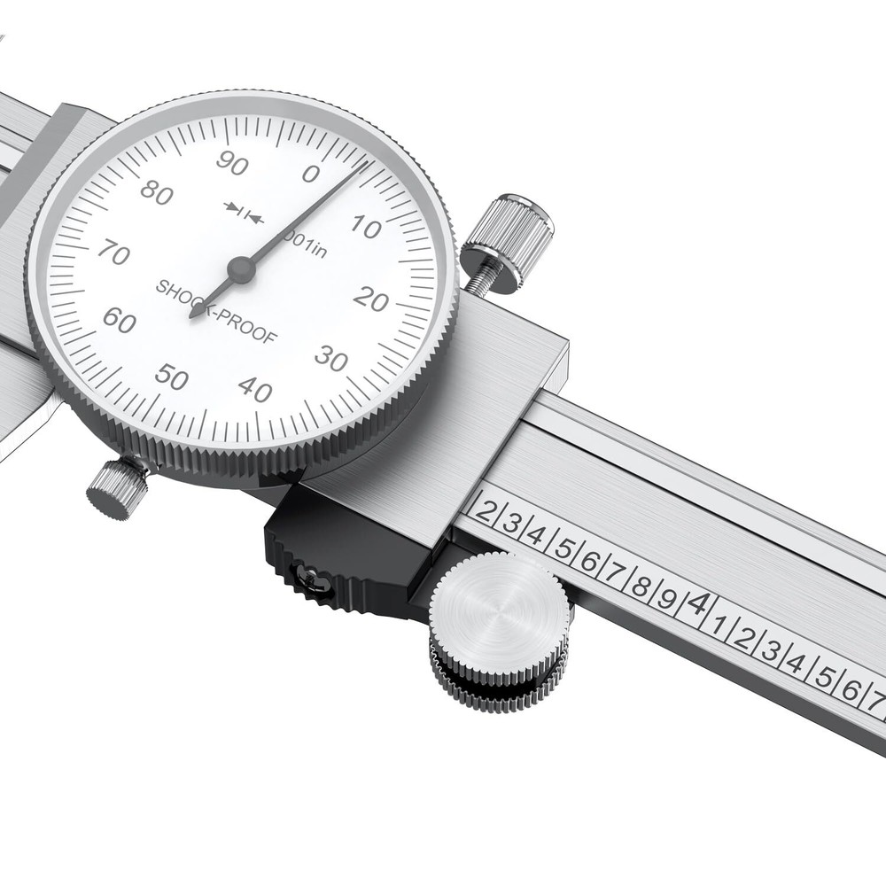 Dial Caliper Shockproof Dial Caliper Precision Caliper with Watch 0-6" Range ...