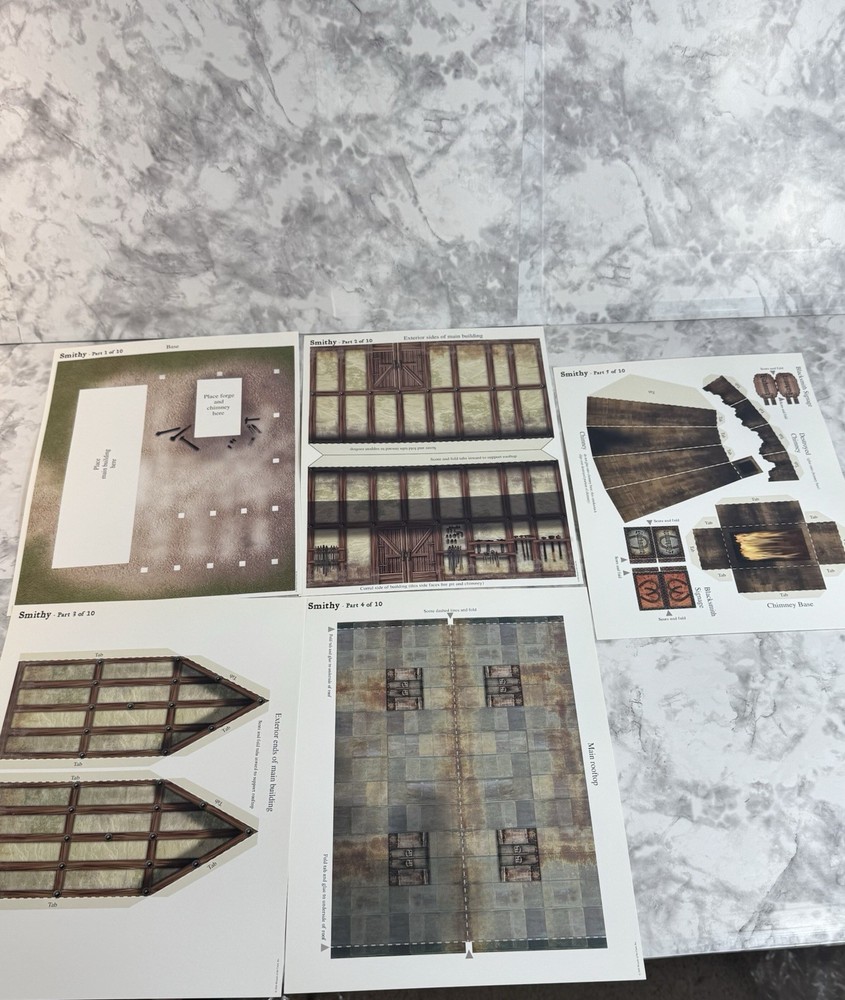 MAP FOLIO 3-D Dungeons & Dragons Adventure Module Accessory