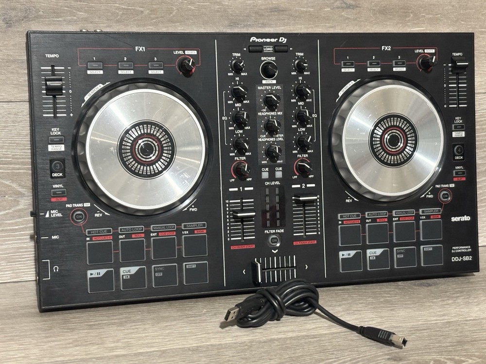 Pioneer DDJ-SB2 USB 2-Channel Serato Performance DJ Mixing Controller System