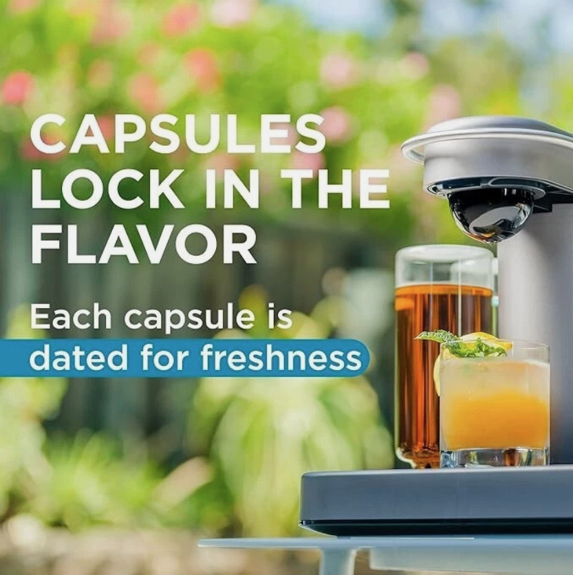 Bartesian Classic Collection 6 Cocktail Mixer Capsules, Pack of 6