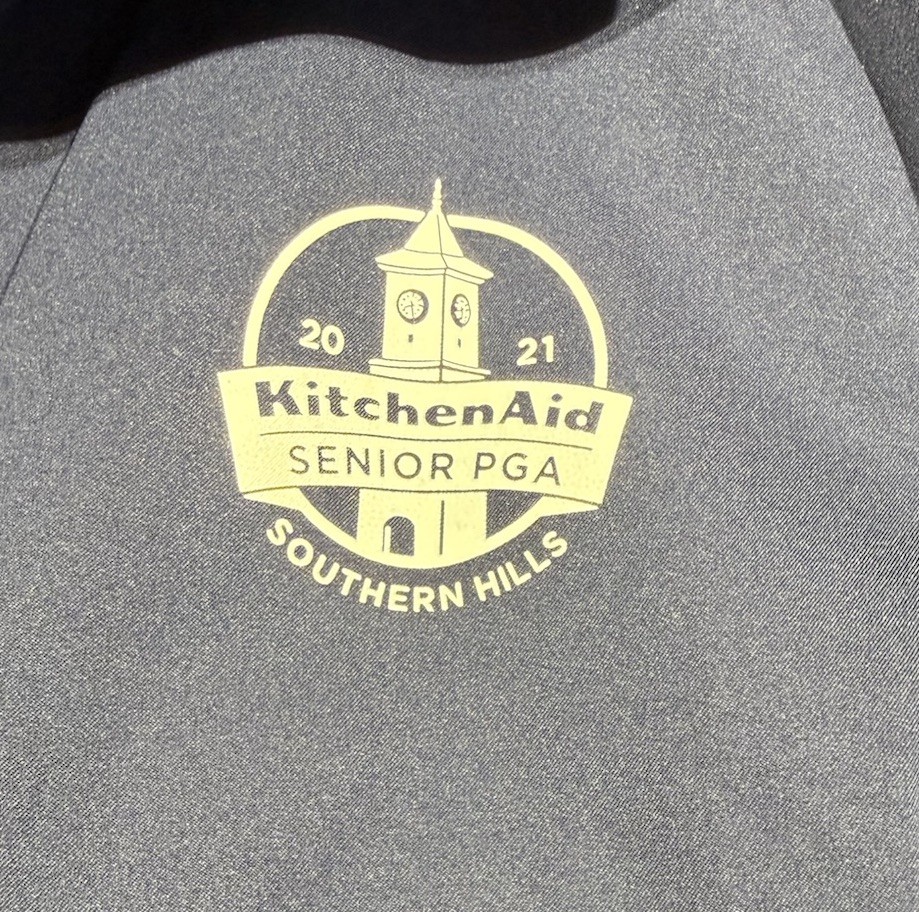 Ralph Lauren KitchenAid Senior PGA Jacket Mens Large Blue Golf Full Zip