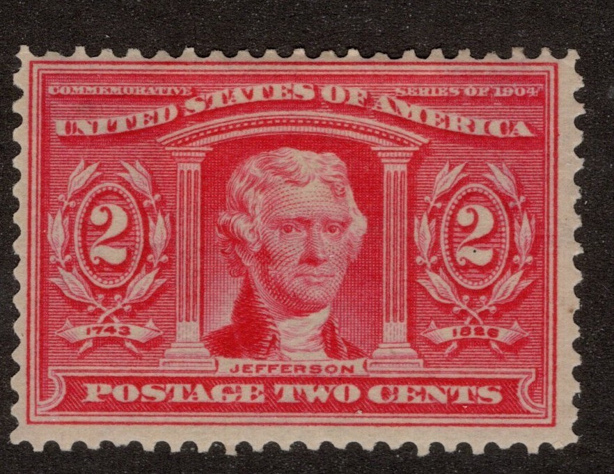 US Scott 324 Mint Hinged - CV 22.50$