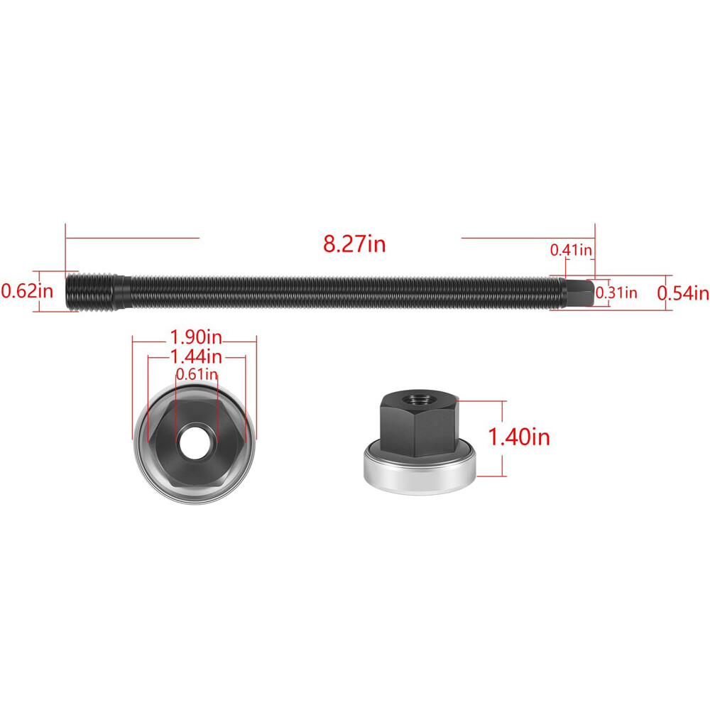 LS Harmonic Balancer Puller Installation Tool For For GM Gen III/Gen IV Engine