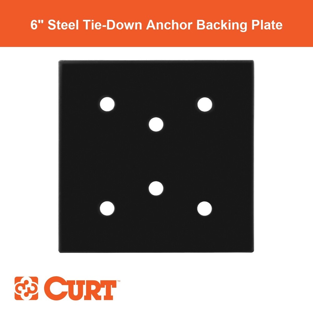 6" Tie-Down Anchor Backing Plate