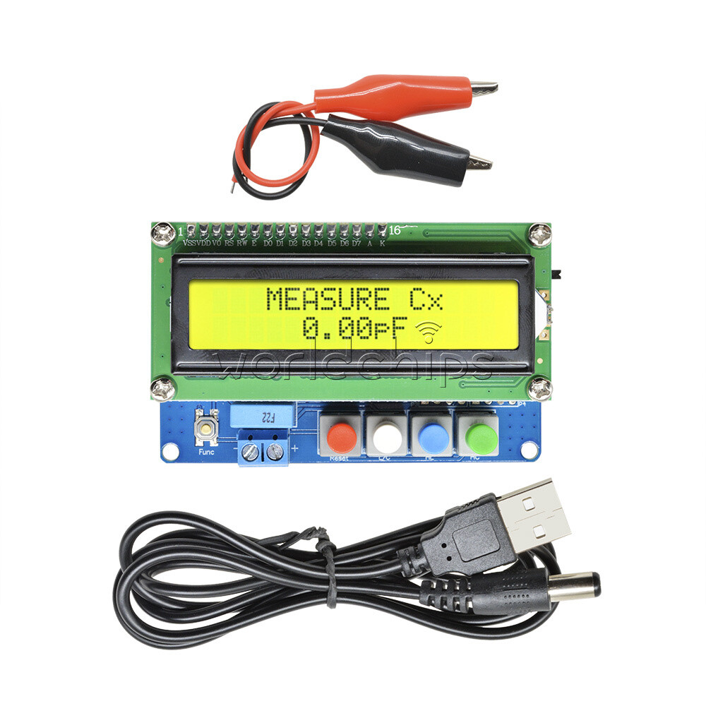 Digital LCD High Precision Inductance Capacitance L/C Meter Tester LC100-A New