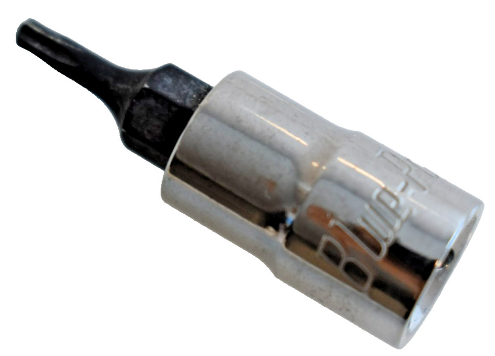 Blue Point Tools BLPT149TP T9 TORX Tamper Proof Bit Socket Driver 1/4" Drive