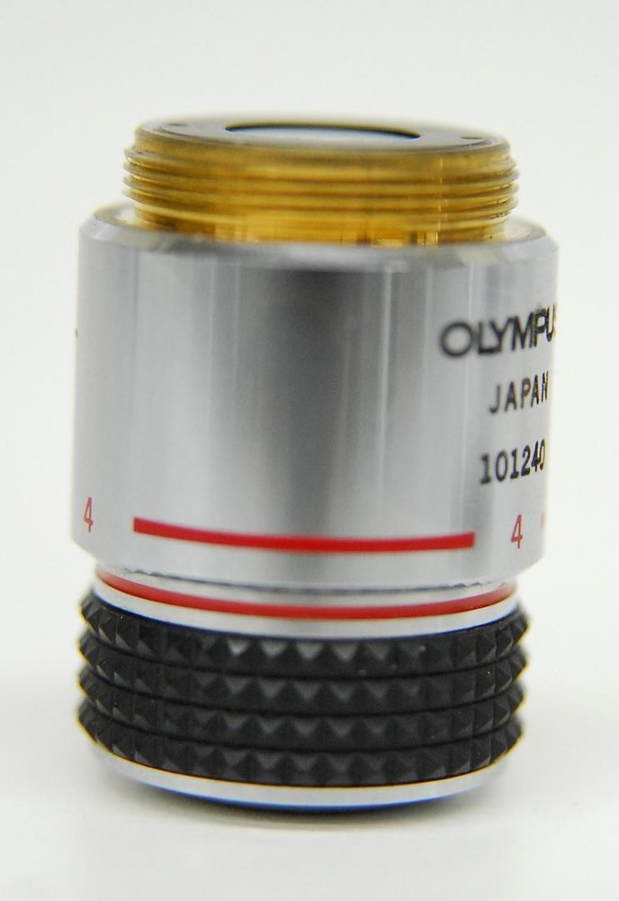 Olympus 1-LP124 SPLAN 4 PL 4x Phase Contrast Microscope Objective
