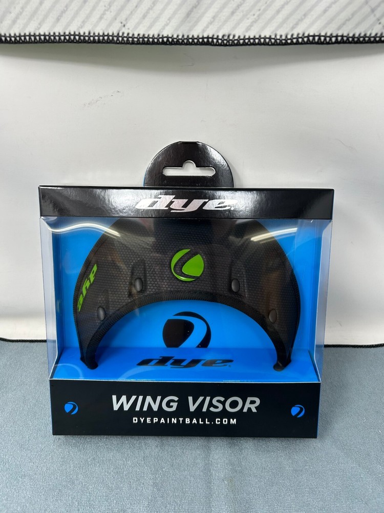 Dye Wing Visor - Black/Lime