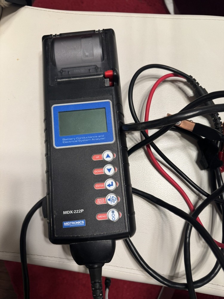 Midtronics 6/12V Battery, 12/24V Electrical System Analyzer MDX-222P