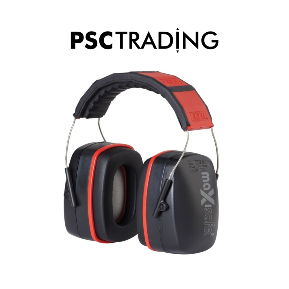 Red Maxisafe Earmuff 32dB - Class 5