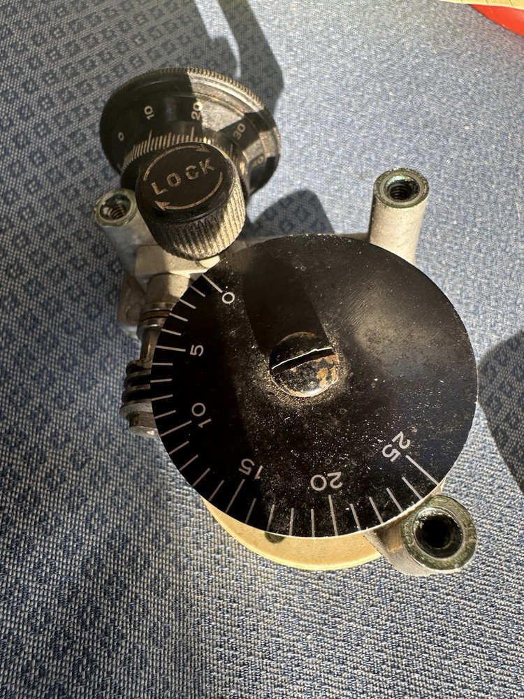 Ham Or Military HV Isolated Transmitter Tuning Vernier