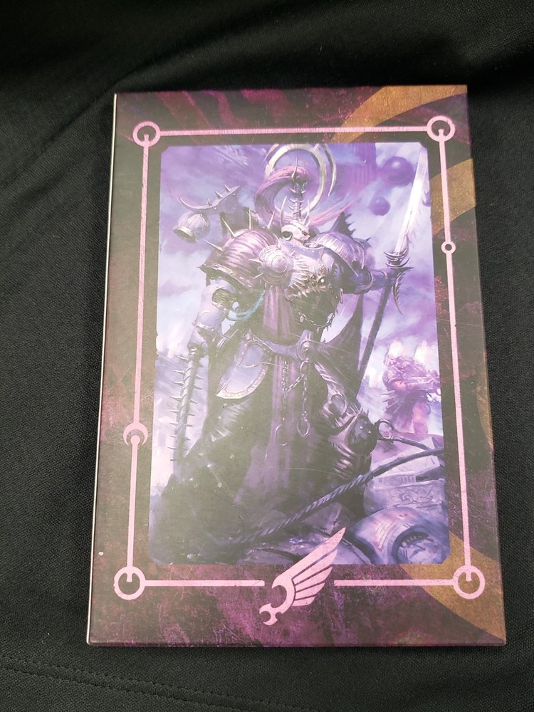 Warhammer 40k Emperor's Children 10th edition Data Sheet Army Cards