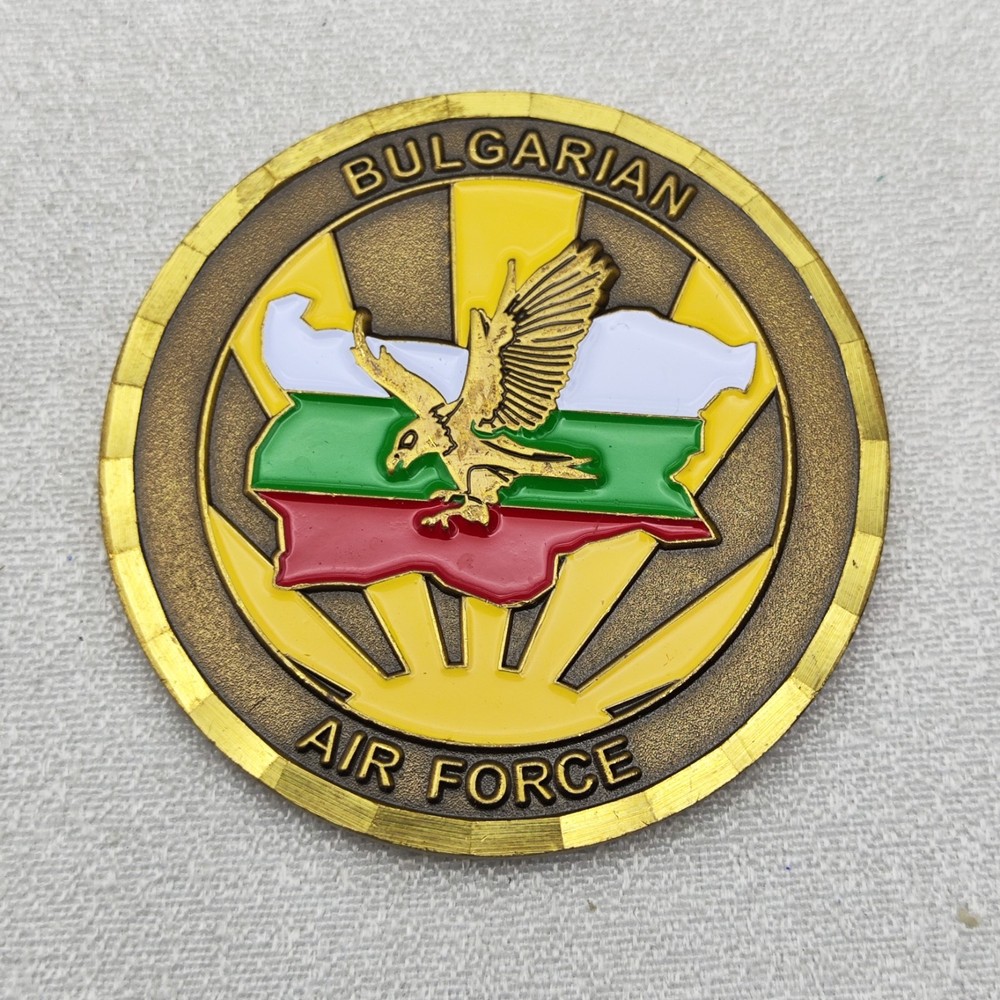 Bulgarian Air Force Challenge Coin