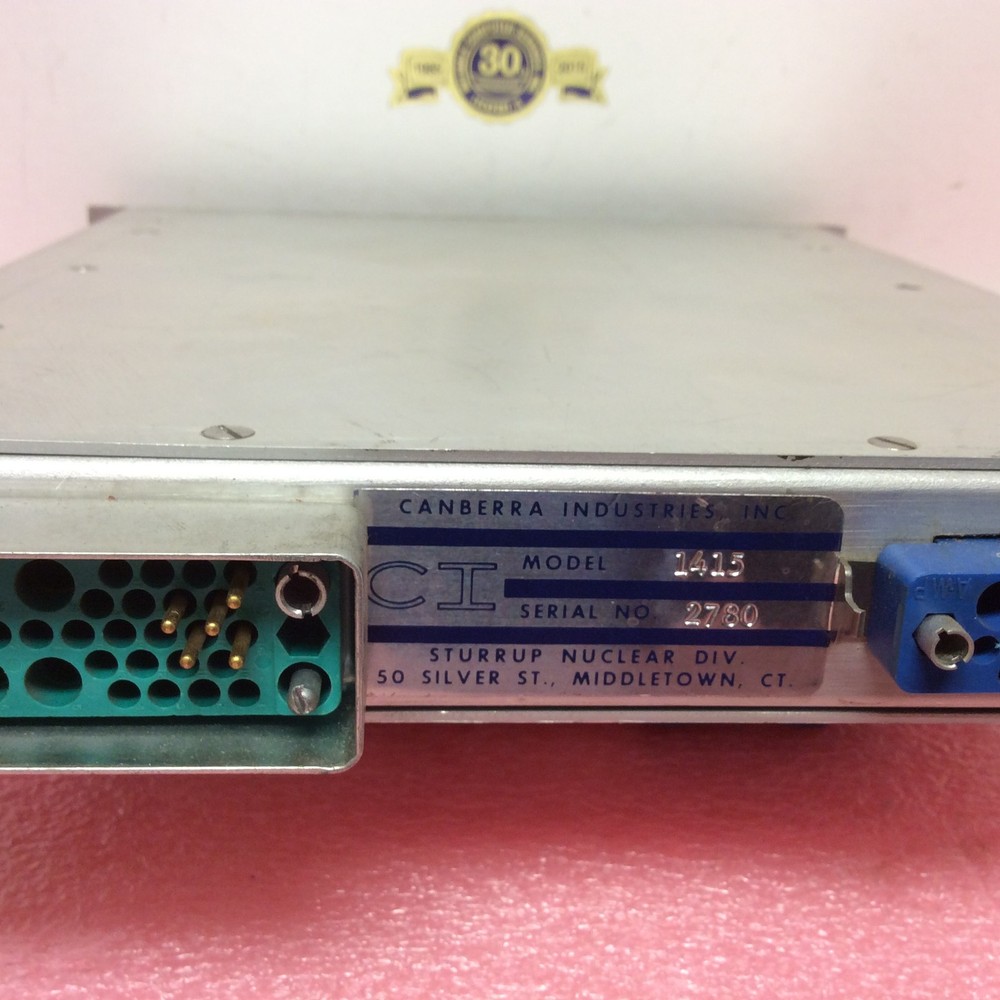 CANBERRA Industries Inc Amplifier model 1415 NIM Computer Module STURRUP NUCLEAR