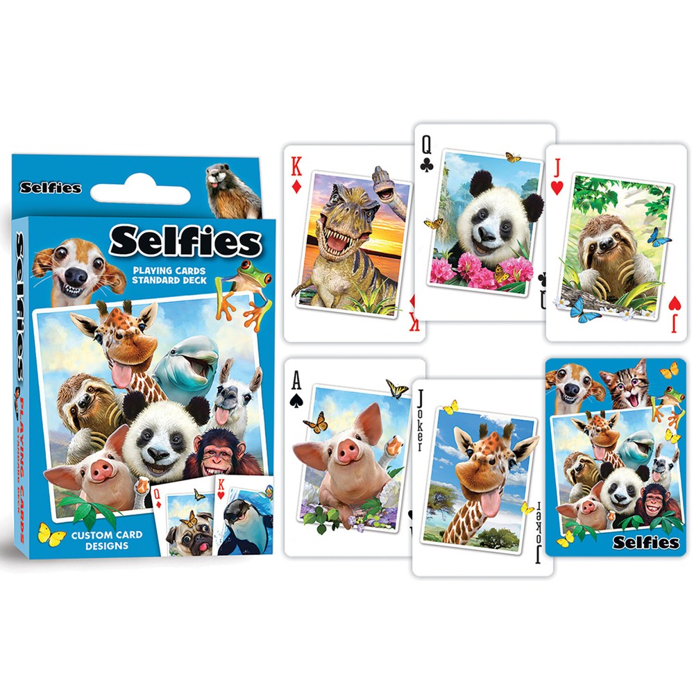 MasterPieces - Selfies Playing Cards - 54 Card Deck