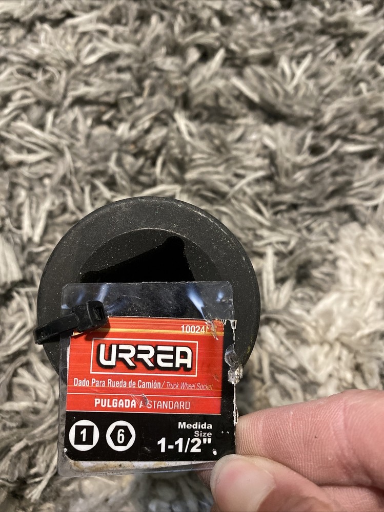URREA 10024LS SOCKET  1-1/2X13/16 1 BUDWHEEL (B33)