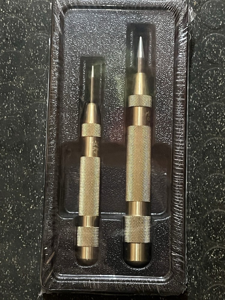 2-PC. Automatic Center Punch Set