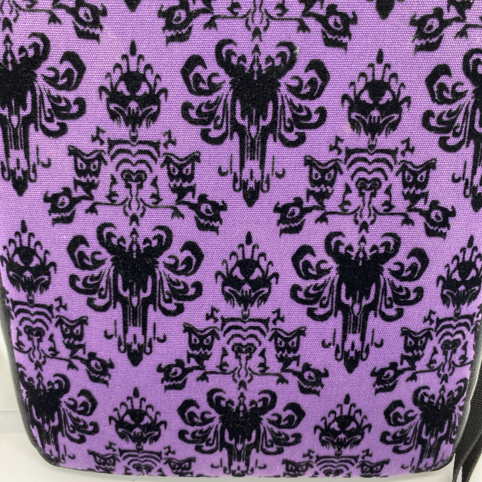 Disney Parks Haunted Mansion Wallpaper Crossbody Bag Purse Adjustable Strap