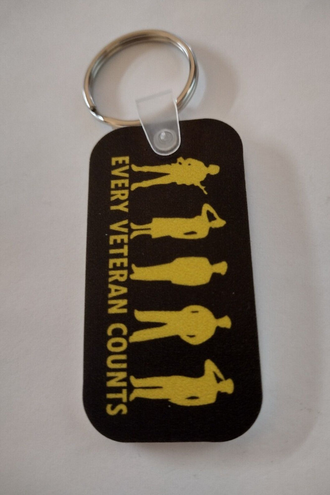 Every Veteran Counts Keyring
