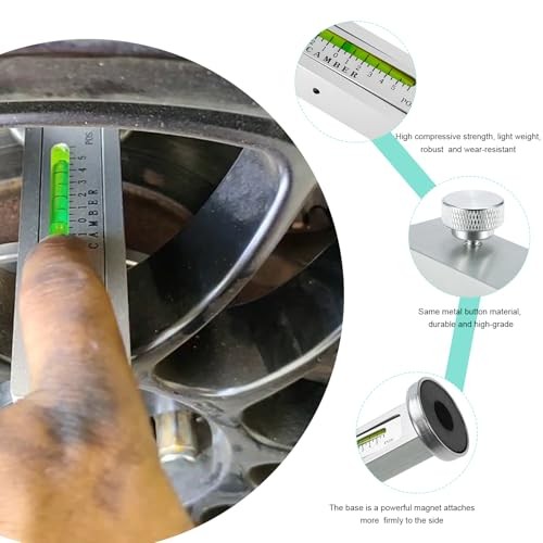 Adjustable Magnetic Gauge Tool, Auto Wheel Camber Castor Strut Alignment