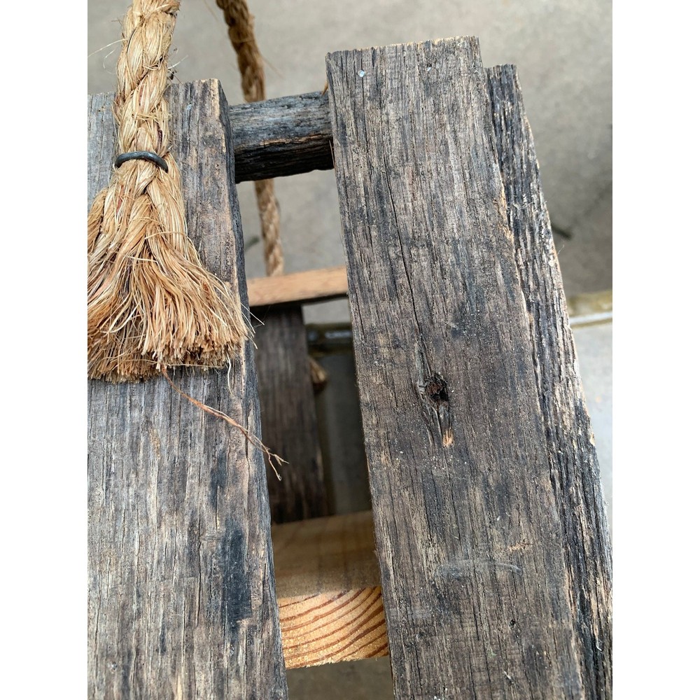 Rustic Repurposed Square Candle or Lantern Holder Woodworking