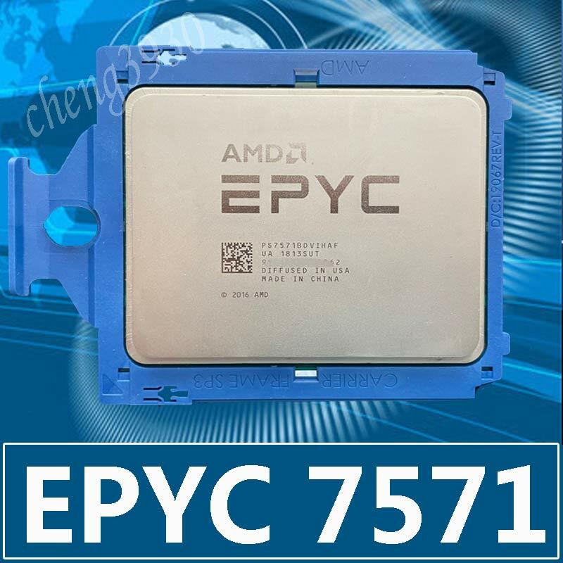 AMD epyc 7571 server PS 7571 bdvihaf 32 cores 64 threads 2.1ghz SP CPU processor