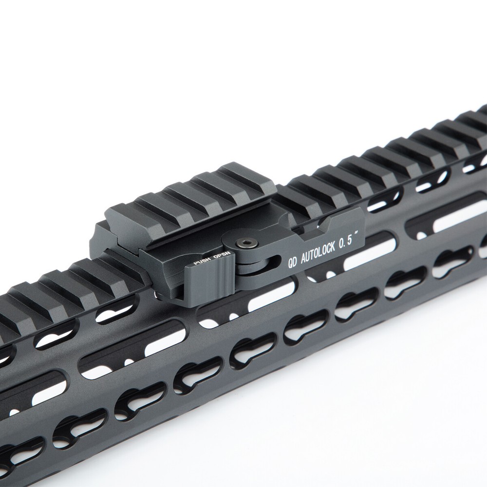 0.5 inch QD Riser Mount Quick Release Rail QD Mount Picatinny for Red Dot Scope