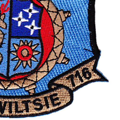 USS Wiltsie DD-716 Destroyer Patch